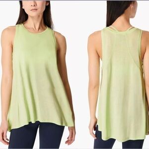 SWEATY BETTY Easy Peazy Tank Top Utopia Green plus Size XXL Lightweight athletic